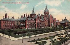 Vintage Postcard Baltimore Maryland MD Johns Hopkins Hospital 1910 picture