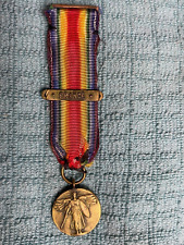WWI French Inter-Allied Medal Victory 1914-1918 bronze picture