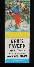 1950s Ken's Tavern Ken & Clarence Candy & Cigarettes Brookings OR Curry Co MB picture