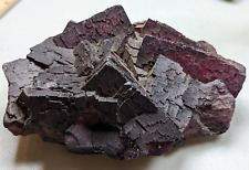 Incredible Purple Fluorite Cave in Rock District Hardin County Illinois 3002gram picture