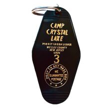 Graphic Camp crystal lake keytag picture
