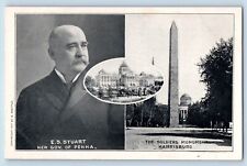 Harrisburg Pennsylvania PA Postcard E.S. Stuart Soldiers Monument Multiview picture