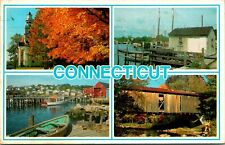 Connecticut  Lichtfield County Long Island Sound Postcard used (13920) picture