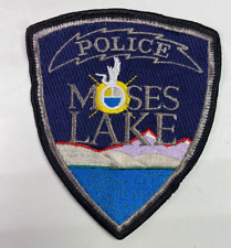 Moses Lake Police Washington WA Patch K7 picture