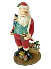 Santa Clause Vintage 1992 Novelino Jolly St Nick Collection Resin Figurine 15.5