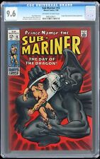 1969 Marvel Prince Namor The Sub-Mariner #15 CGC 9.6 Dragon Man & Doctor Dorcas picture