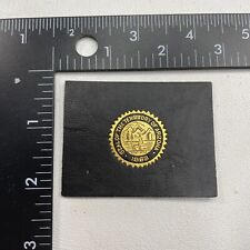 c 1910s (Now A State) SEAL OF TERRITORY OF ARIZONA Tobacco Leather Premium 28Y8 picture