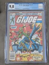 GI JOE A REAL AMERICAN HERO #1 CGC 9.8 1982 NEWSSTAND WHITE PAGES  picture