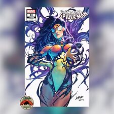 AMAZING SPIDER-MAN 34 NM LOBOS  VARIANT EXCLUSIVE MARVEL - SPIDER-WOMAN picture
