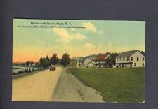 Wadsworth House Hope New York Sacandaga River Road to Wells Antique Postcard picture