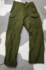 CANADIAN FORCES GREEN WINDPROOF PANTS MEDIUM-REGULAR picture