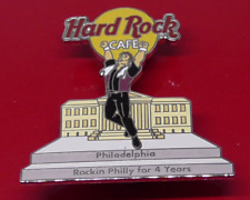 Hard Rock Cafe Enamel Pin Badge Philadelphia USA Rockin' Philly For 4 Years picture