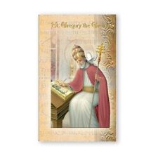 Saint St. Gregory the Great - Biography, prayer, Feast Day, etc... Folder Card picture