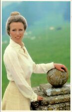 UK Royalty Princess Anne 30th Birthday Portrait Sovereign Series Postcard W20 picture