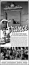 1952 French government tourist office France travel vintage photo print ad ads41 picture