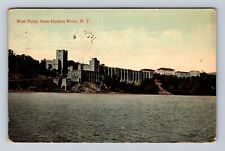 West Point NY-New York, Panoramic View West Point Hudson River Vintage Postcard picture
