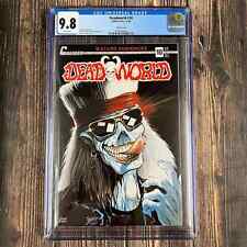 Deadworld #10 CGC 9.8 Cover A Preview appearance of The Crow on back cover picture