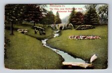 Philadelphia PA-Pennsylvania, Fairmount Park, the Glen, Vintage c1909 Postcard picture