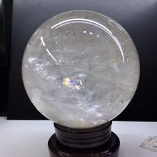 14.8LB Natural Clear Quartz Sphere Large Crystal Ball Reiki Healing picture