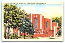 Postcard Recreation Building Penn State College University Pennsylvania PA PSU picture