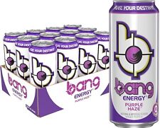Bang Energy Purple Haze, Sugar-Free Energy Drink, 16 Ounce (Pack of 12) picture