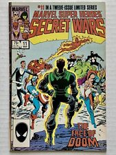 Marvel Super Heroes Secret Wars #11 (1984) The Face of Doom (VF/8.0) -VINTAGE picture