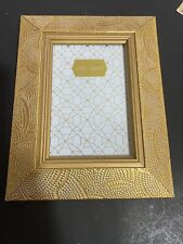 Large Foux Wood  Golden Color Picture Frame picture