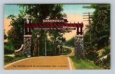 Gananoque Ontario Canada Gateway To The Thousand Islands Vintage Postcard picture