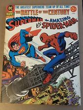 The Battle Of The Century Superman Vs The Amazing Spiderman 1976 Oversized Comic picture
