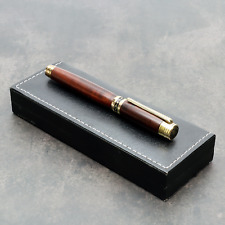Personalized Luxury Unique Ballpoint wood Pen Black Lacquer #6 picture