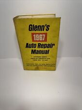 VTG 1967 CHILTONS GLENNS AUTO REPAIR MANUAL SERVICE GUIDE BOOK BY HAROLD GLENN picture