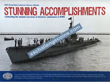 2022 United States Submarine Calendar - Stunning Accomplishments WWII  picture