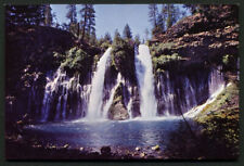 1980s BURNEY FALLS - California - Unused Scenic Postcard picture