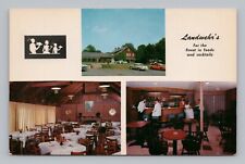Postcard Landwehr's Restaurant River Road West Trenton New Jersey Multiview picture