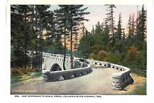Columbia River Highway OR East Approach to Eagle Creek Bridge 1930s  picture