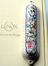 Lenox L'Chaim Mezuzah Case Colorful Florals Judaic Collection New picture