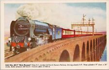 Bois Roussel Train London and North Eastern Railway L&NER Unused Postcard E81 picture