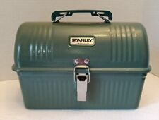 Stanley 5.5 qt Metal Lunch Box Hammer Tone Green No Thermos picture