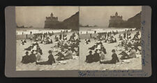 Sunday afternoon on the Beach towards Cliff House and Seal Rocks, - Old Photo picture