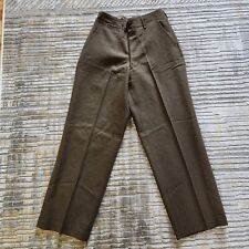 Vintage 1951 Wool Trousers Military Army J.B.C. Co. Inc. 29 X 29 Pants picture