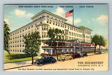 Atlantic City, NJ, Advertising The Holmhurst Hotel,  c1943 Vintage Postcard picture
