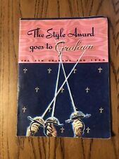 Original 1936 The Style Award goes to Graham Paige Color Sales Brochure picture