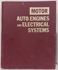 Vintage Motor Auto Engines & Electrical Sytems Hardback - 6th Ed. 1970's picture