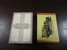 Vintage Remembrance cement truck playing cards never used picture