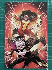 SPIDER-WOMAN #7 2020 LUCAS WERNECK EXCLUSIVE KNULLIFIED VIRGIN VARIANT NM picture