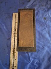 Washita sharpening stone Natural Oil Stone  hone, In wooden box with Lid. 14cm picture