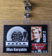 Man From Uncle ID Badge -Agent 2 Illya Kuryakin All Access prop cosplay costume picture