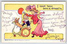 Postcard I must have been a dream'in Posted Mar 29 1907 picture