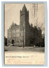 Louisville Medical College, Louisville KY c1906 Hole Punch Vintage Postcard picture