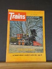 Trains Magazine 1962 July The General an honored veteran is recalled to active d picture